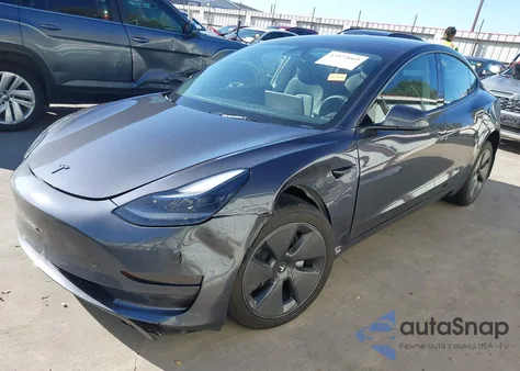 2023 Tesla Model 3 Rear-Wheel Drive from USA, damaged, VIN 5YJ3E1EA9PF701850